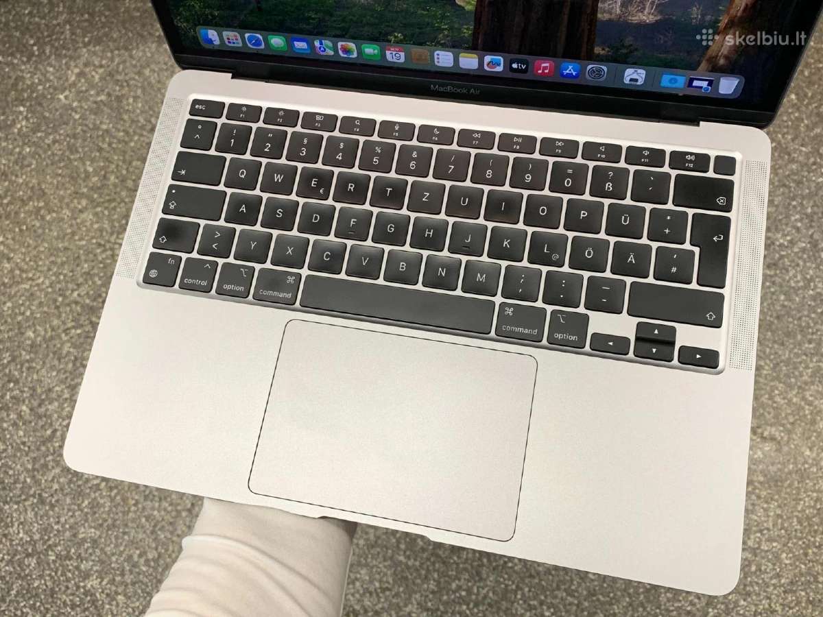 Apple MacBook Air M1 (2020) A2337 8gb RAM 256gb - nuotraukos Nr. 17