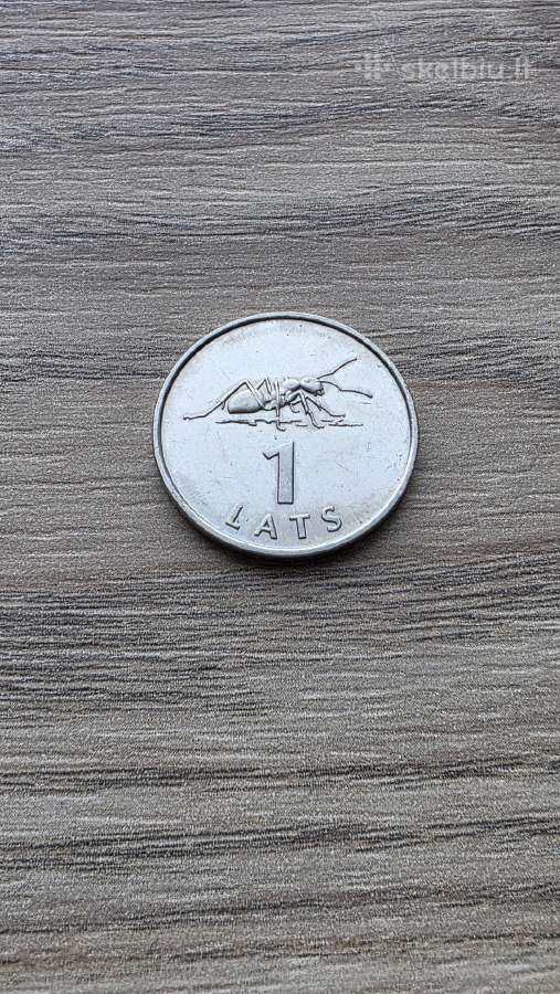 2003 metų 1 Latas skruzdelė Latvija Unc