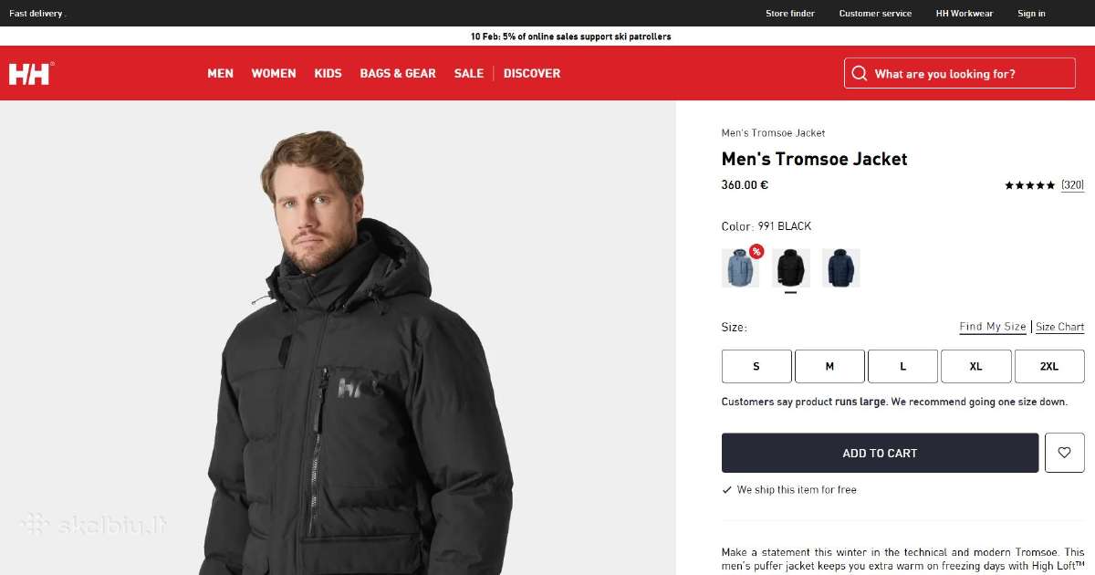 Helly Hansen Men's Tromsoe Jacket