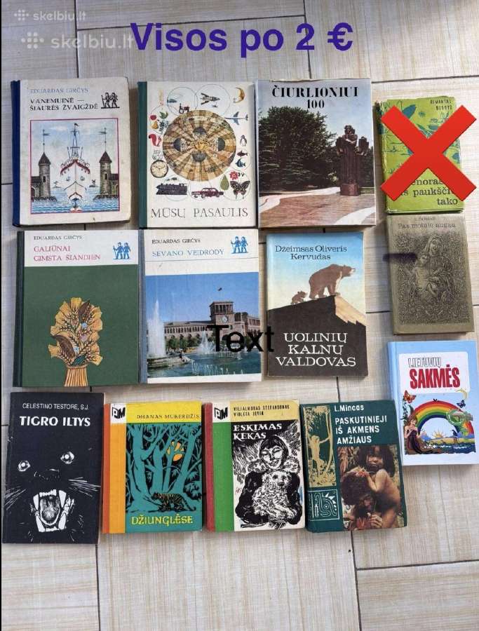 Knygos po 2€