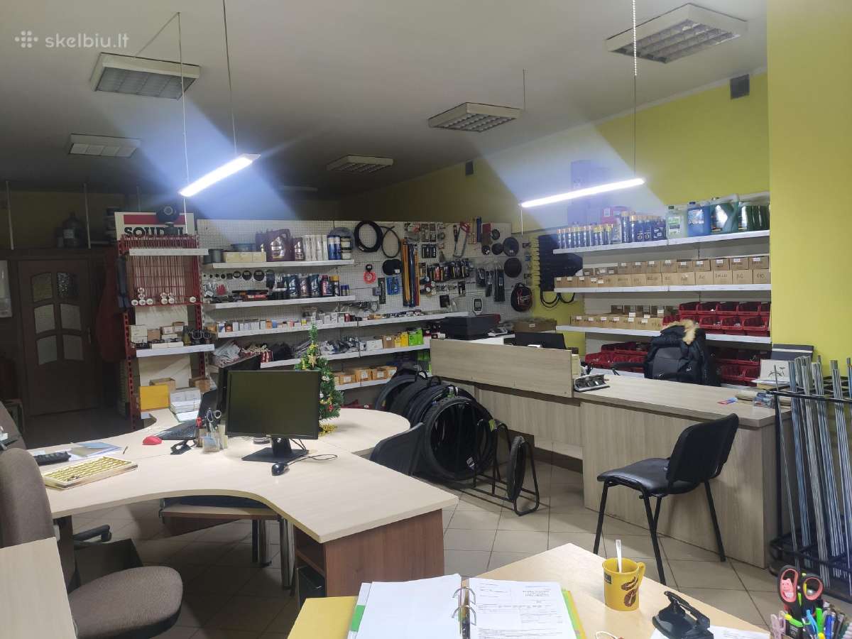 Parduodamos komercinės patalpos