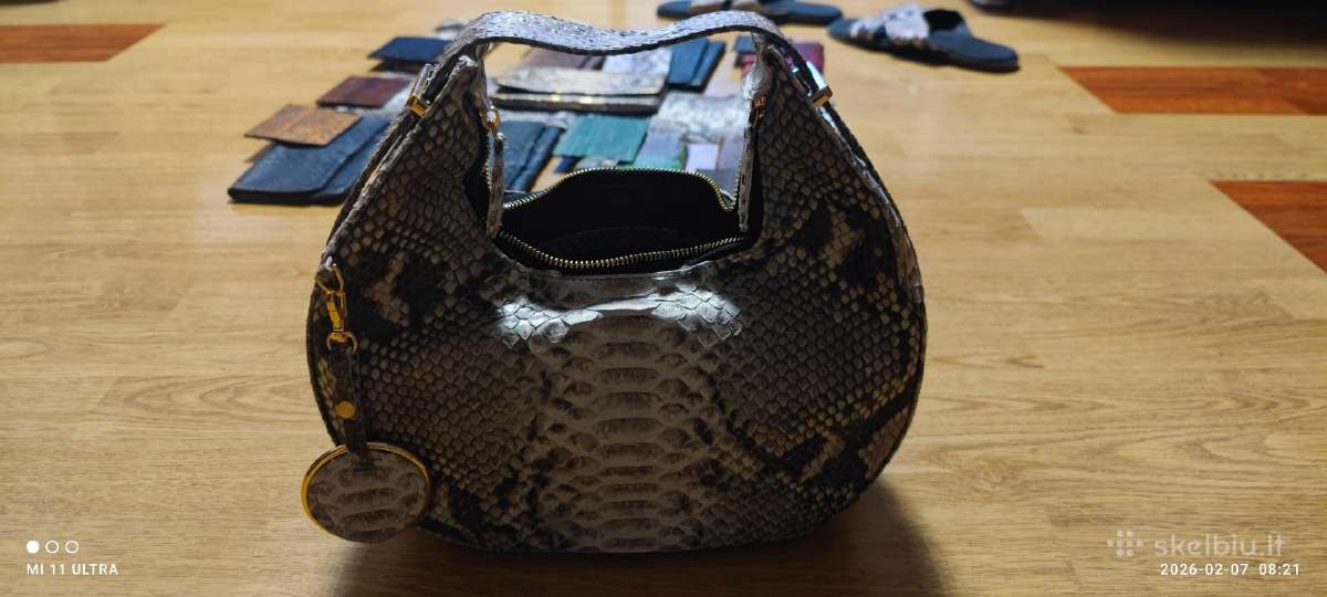 Naturallios pitono odos yvairi galanterija nuo 38€ - nuotraukos Nr. 3