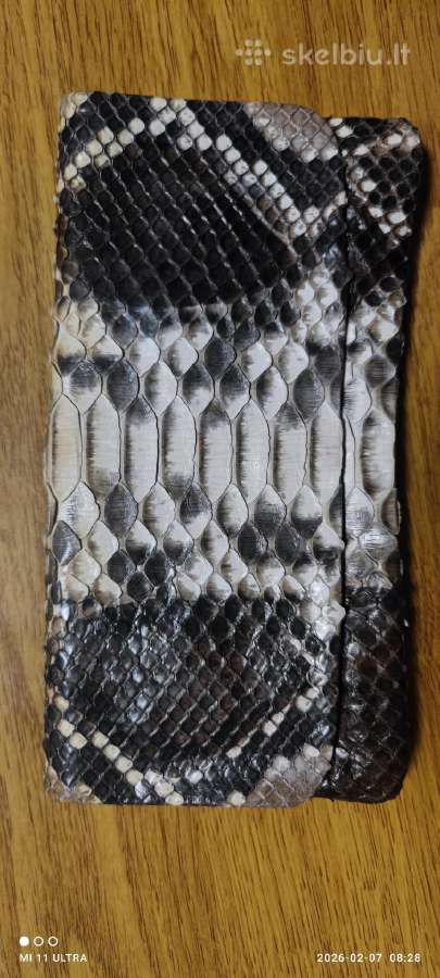 Naturallios pitono odos yvairi galanterija nuo 38€ - nuotraukos Nr. 28