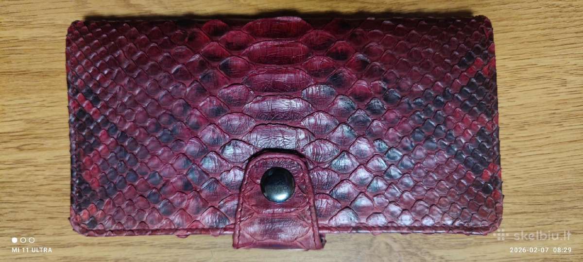 Naturallios pitono odos yvairi galanterija nuo 38€ - nuotraukos Nr. 34