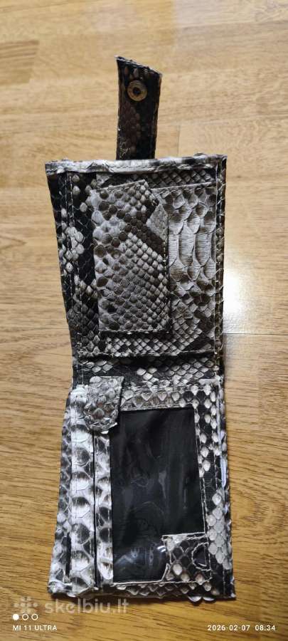 Naturallios pitono odos yvairi galanterija nuo 38€ - nuotraukos Nr. 37