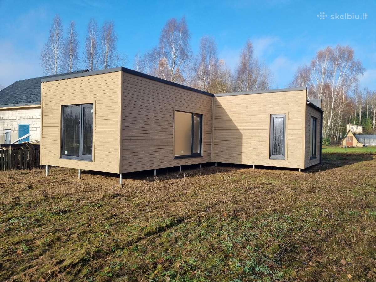 Moduliniai - karkasiniai A, A++ klasės namai - nuotraukos Nr. 10