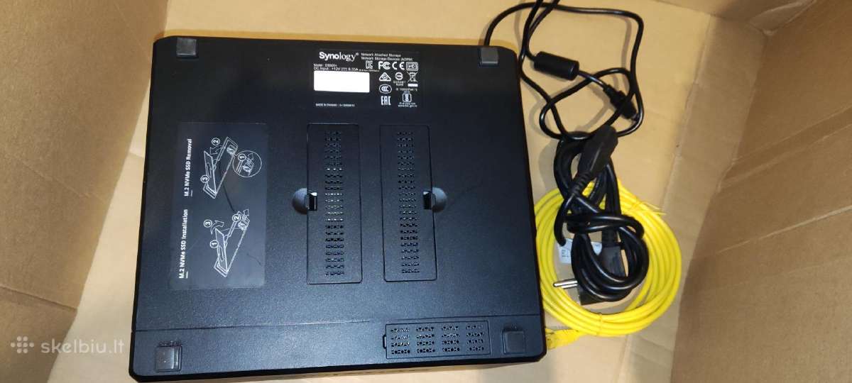 Synology Ds920+ 4 diskų, 12gb RAM, Quad Intel Cpu - nuotraukos Nr. 3