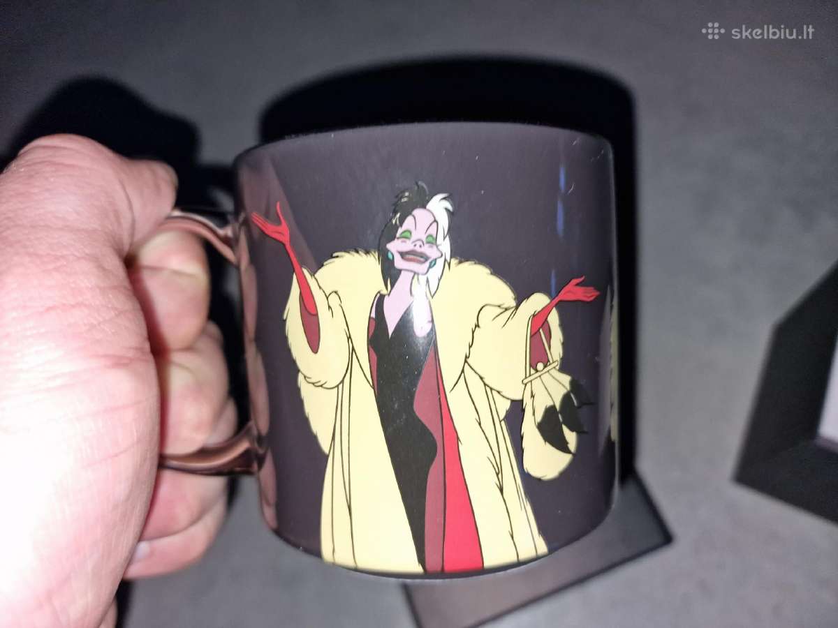 Disney Villains Cruella de Vil kolekcinis puodelis - nuotraukos Nr. 4