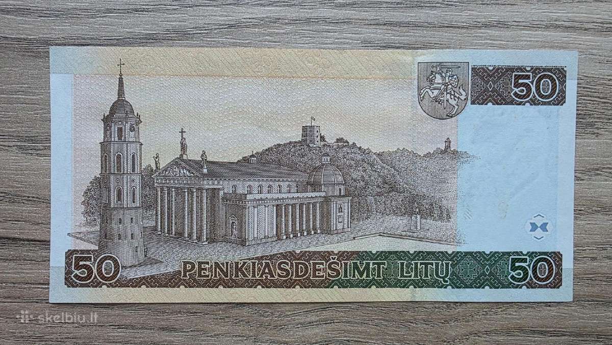 2003 metų 50 litų gero stovio - nuotraukos Nr. 2