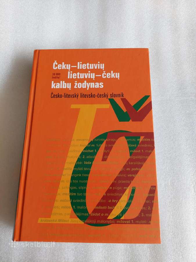 Čekų-lietuvių, lietuvių-čekų kalbų žodynas