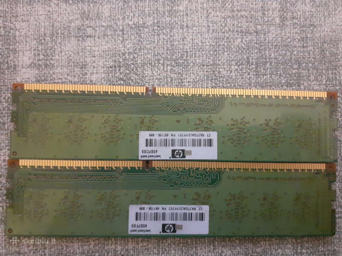 1gb Ddr3 Dimm Operatyvioji atmintis (RAM) - nuotraukos Nr. 2