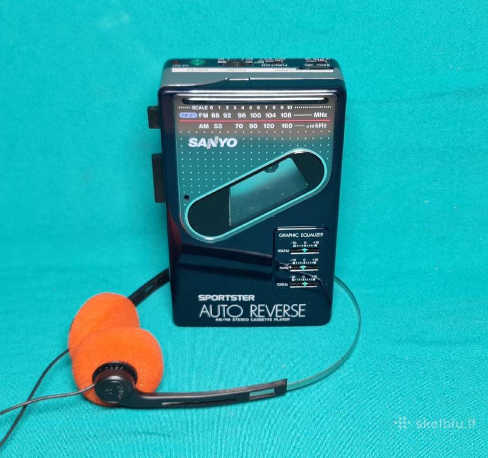 Sony Aiwa Panasonic Sanyo cassette player walkman - nuotraukos Nr. 27
