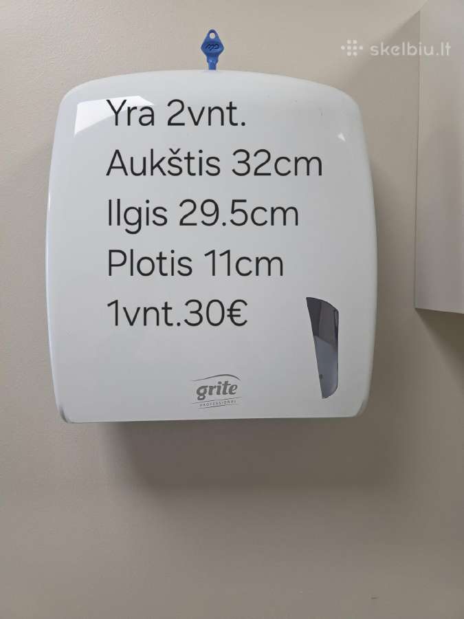 Popieriaus laikikliai.yra 2vnt.