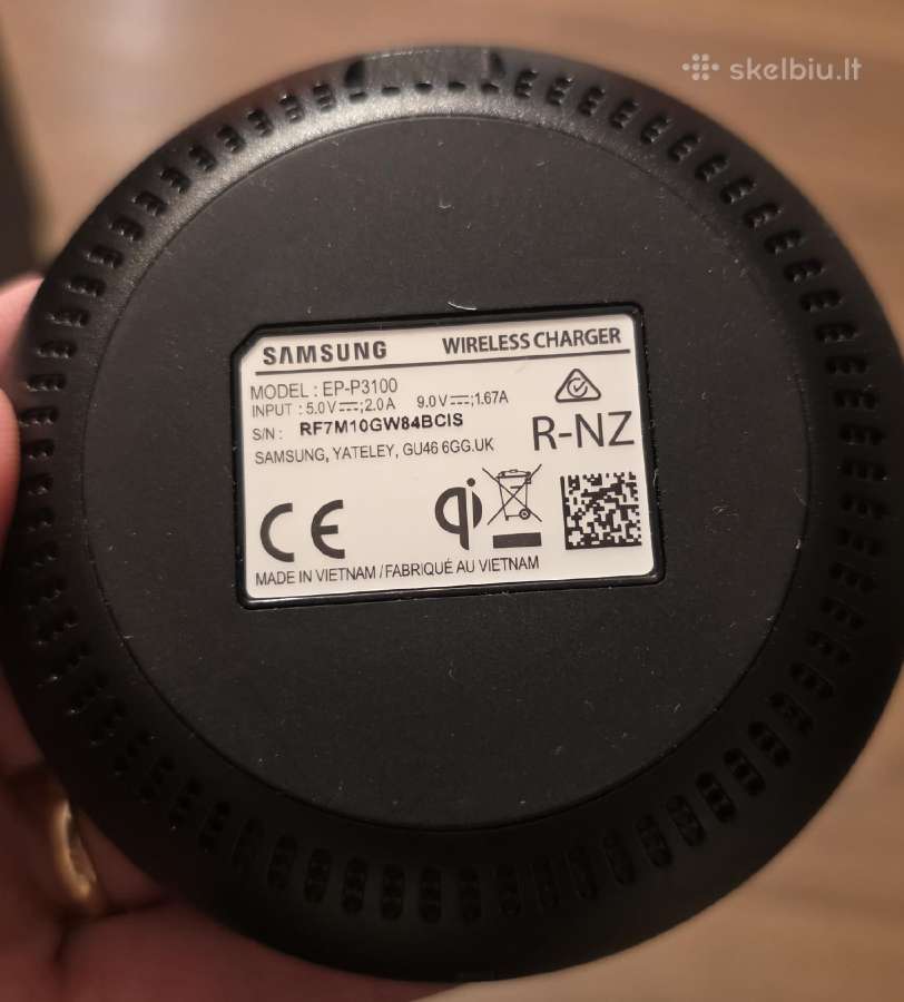 Samsung bevielis įkroviklis - nuotraukos Nr. 3