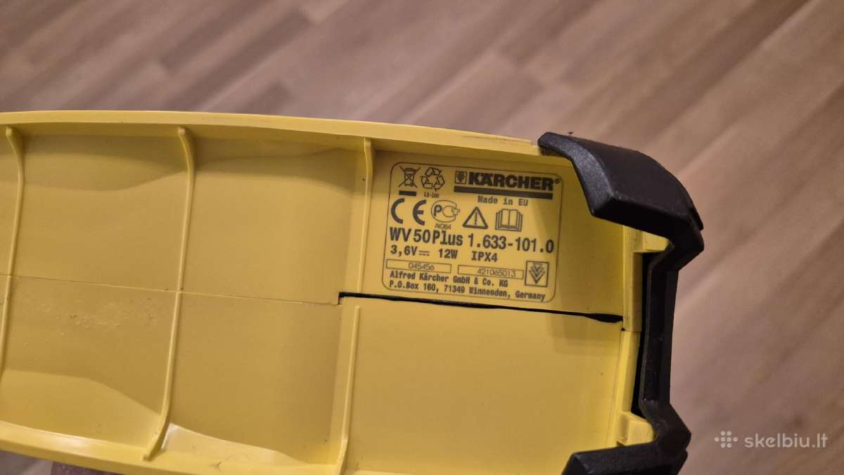Langų valytuvas Karcher Wv 50 Plus - nuotraukos Nr. 4