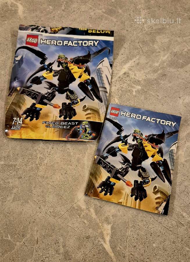 Lego Hero Factory: Flyer Beast Vs. Breez (44020) - nuotraukos Nr. 4