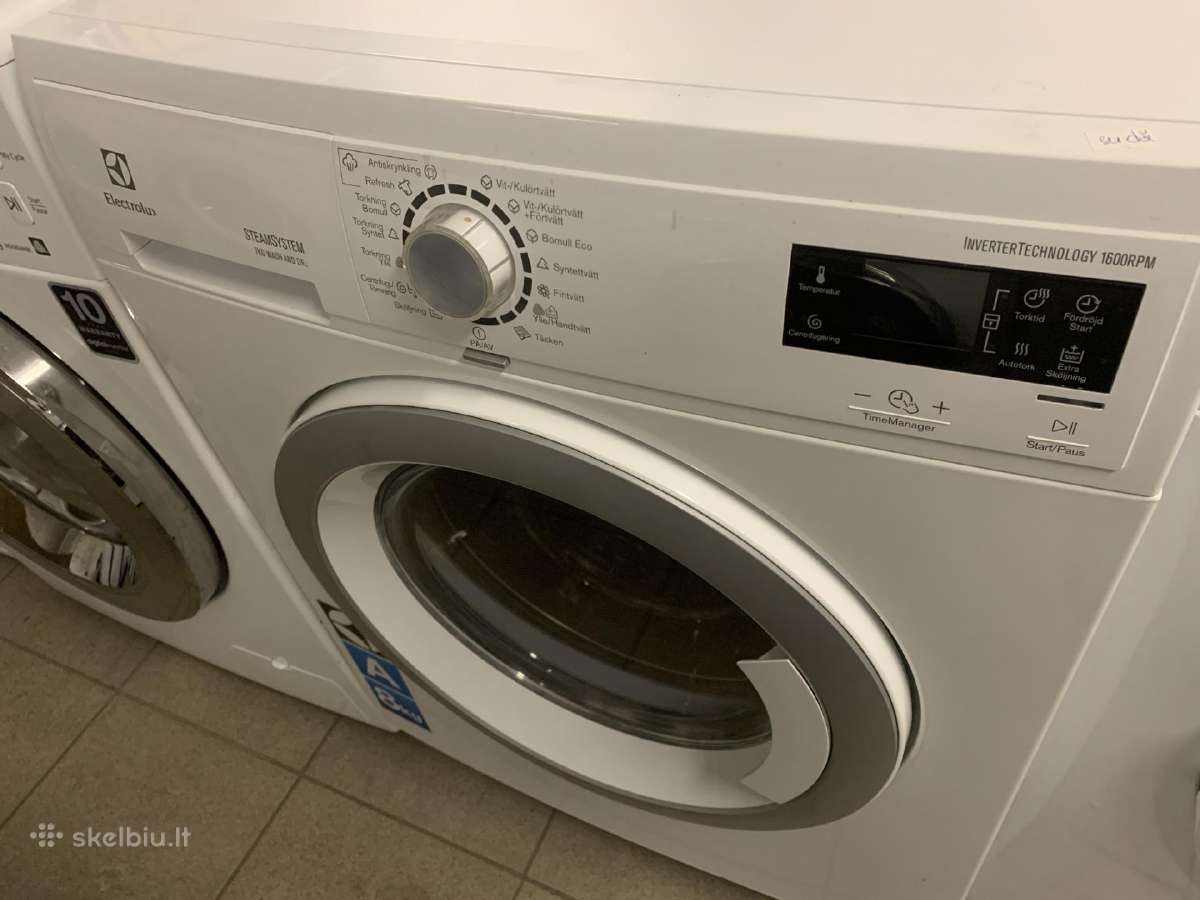 Electrolux skalbimo mašina-džiovyklė