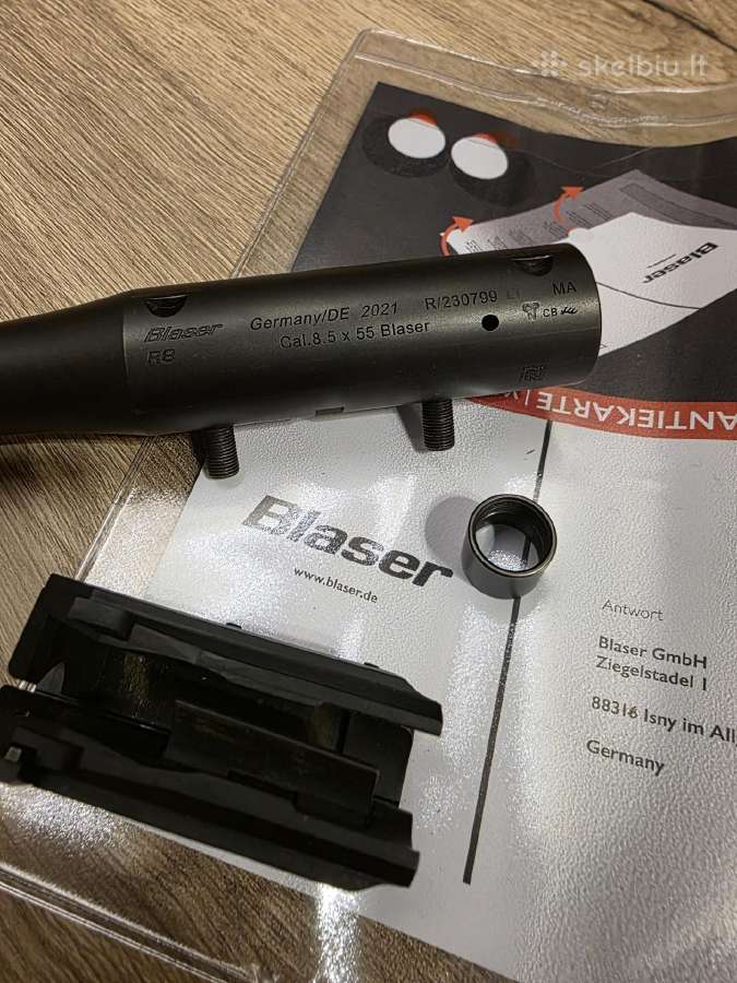 Blaser vamzdis 8,5x55 kal. - nuotraukos Nr. 4