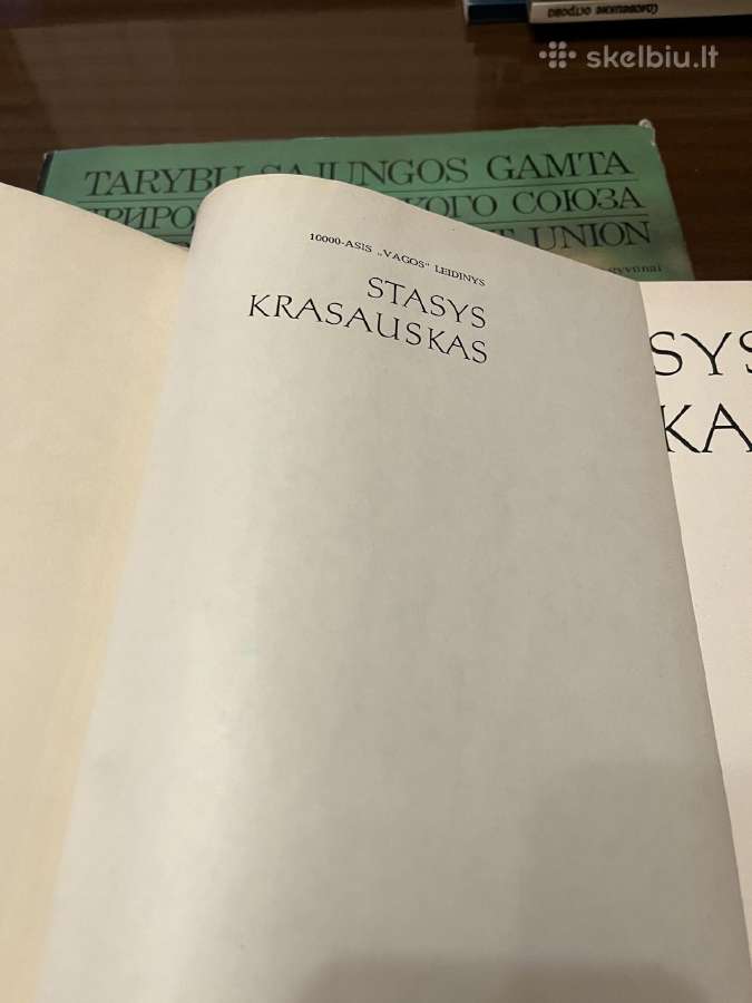 Stasys Krasauskas knyga - nuotraukos Nr. 2