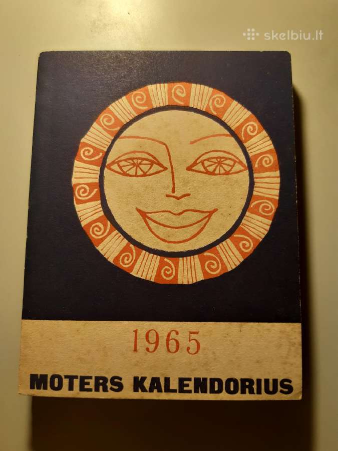 Moters kalendorius 1965