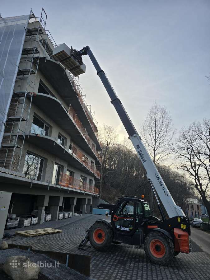 Teleskopinio krautuvo Nuoma Bobcat-manitou Kaunas - nuotraukos Nr. 4