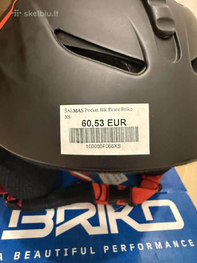 Naujas vaikiškas Xs dydžio slidinėjimo šalmas - nuotraukos Nr. 5
