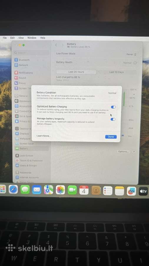 MacBook Air 13(2019) i5/8gb/256gb - nuotraukos Nr. 4