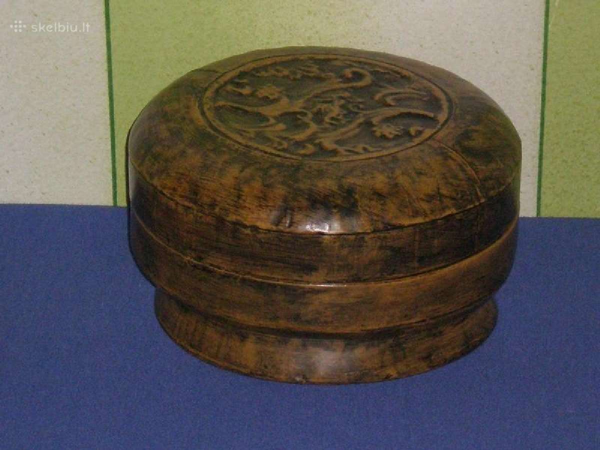 Metaline senovinio stiliaus papuosalu dezute - nuotraukos Nr. 2
