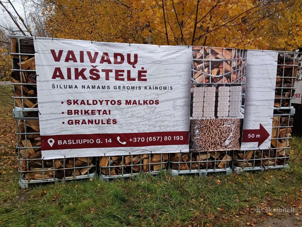 Granulės Briketai Malkos - nuotraukos Nr. 9