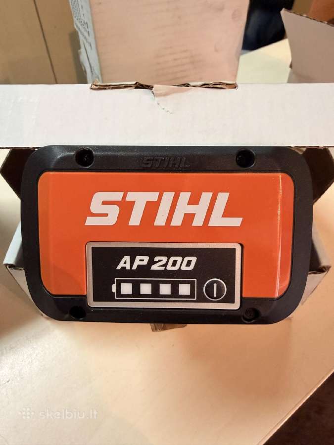 Naujos Stihl Baterijos - nuotraukos Nr. 3