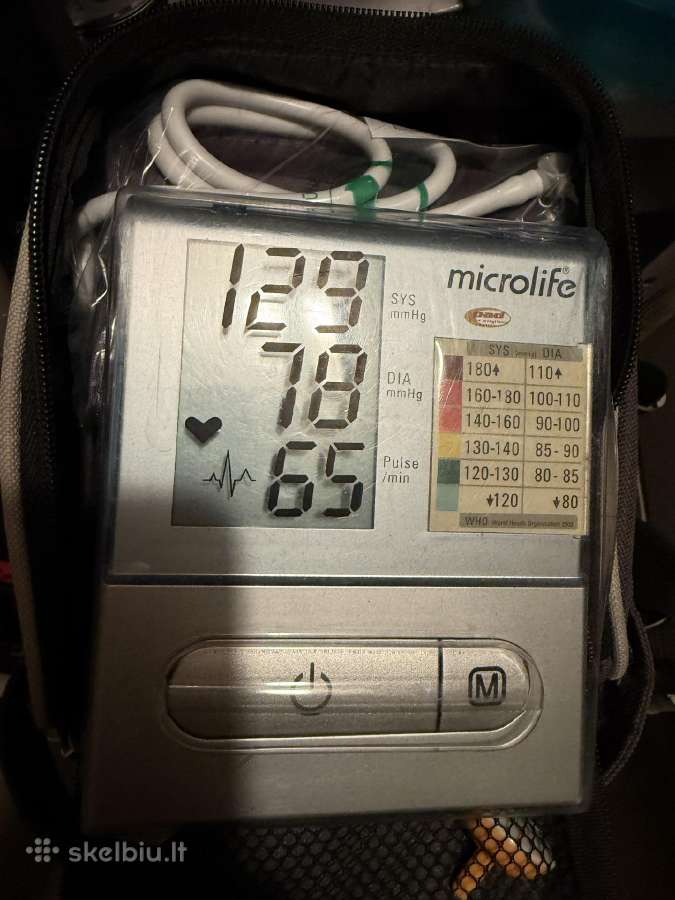 Microlife kraujospūdžio aparatas , nauja M rankovė