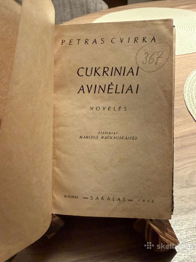 Cukriniai avinėliai 1935