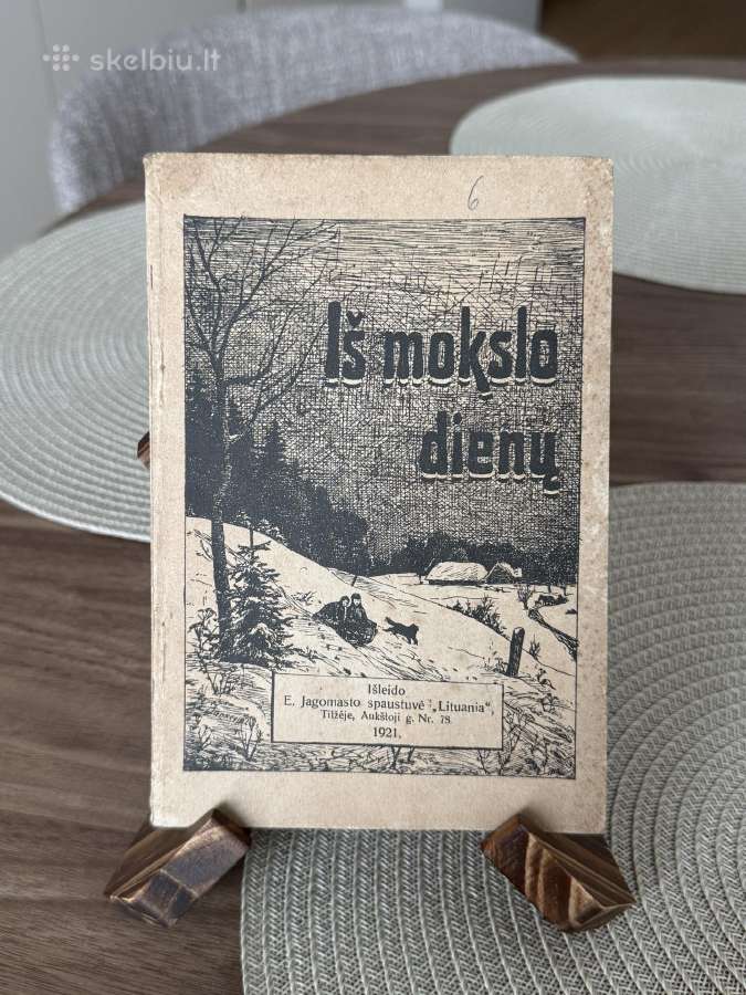 Iš mokslo dienų 1921 m.