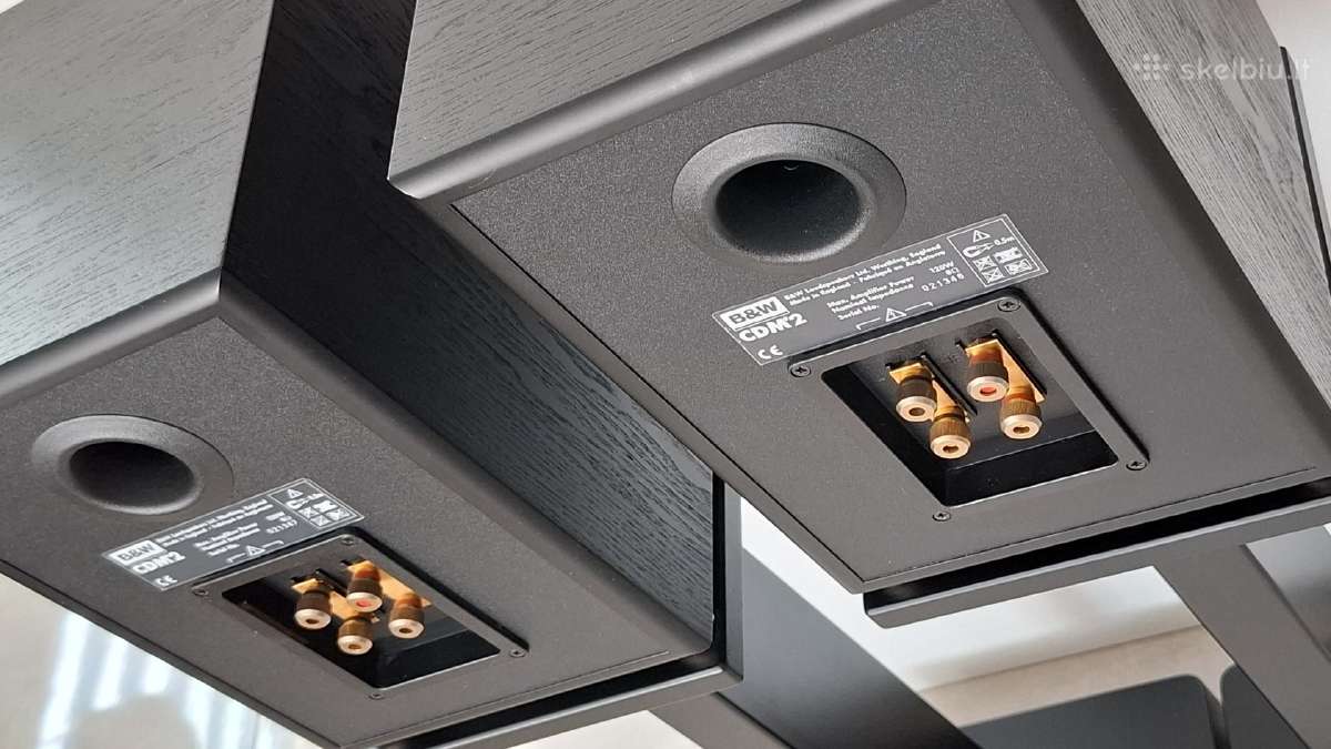 Bowers & Wilkins cdm 2 kolonėlės. - nuotraukos Nr. 16