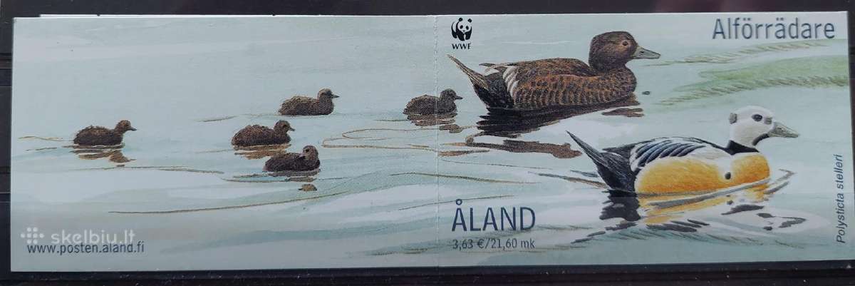 Alandai 2001 Antis, švarus,buklietas Michel 183-18 - nuotraukos Nr. 2