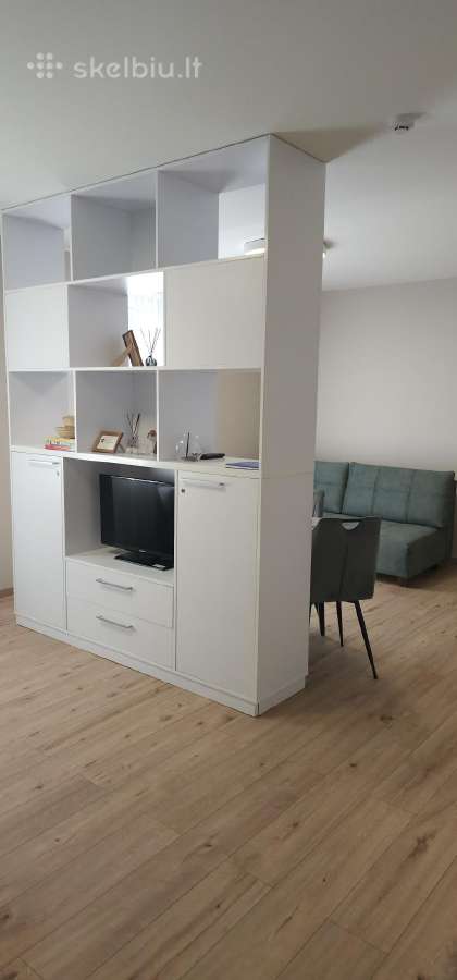 Išnuomojamas 1 miegamojo apartamentas su terasa - nuotraukos Nr. 3