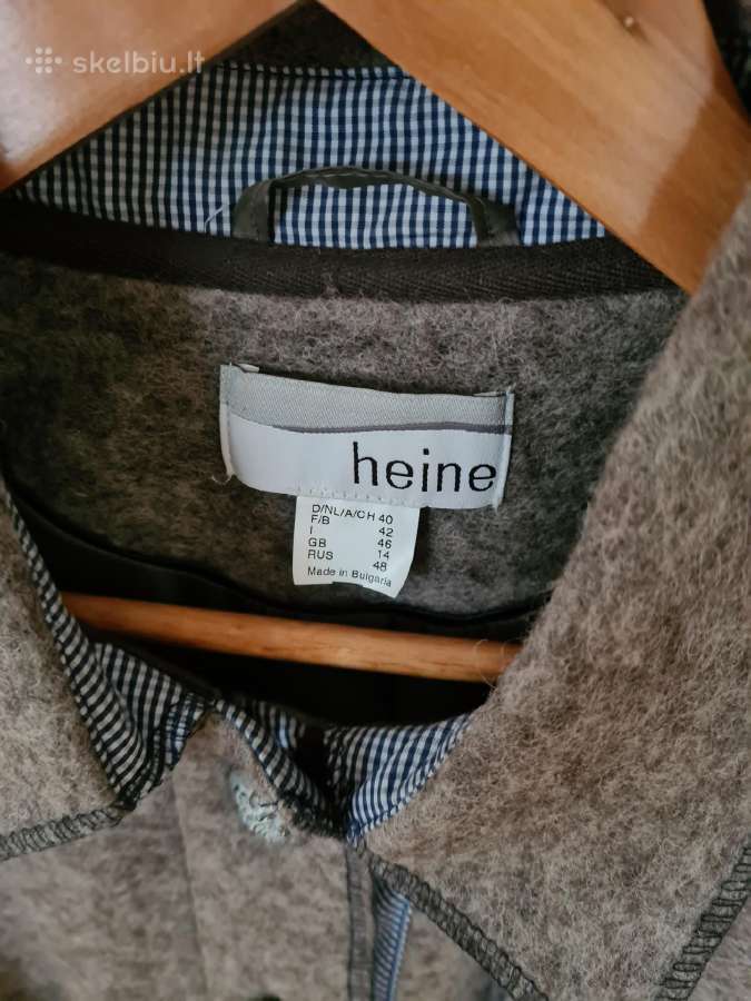 Vilnonis Heine švarkelis, 40 dydis. - nuotraukos Nr. 7