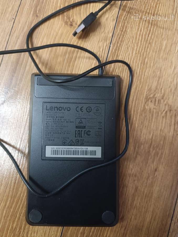 Kompiuterio klaviatūra Lenovo Essential Usb Numeri - nuotraukos Nr. 2