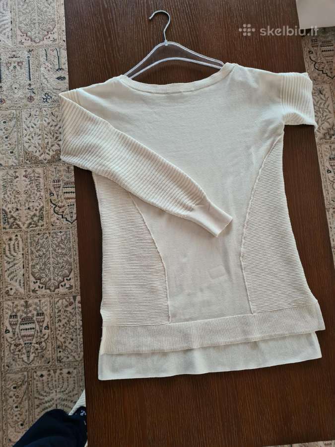 Sisley, kreminis , medviln.megztukas,38 d. - nuotraukos Nr. 7