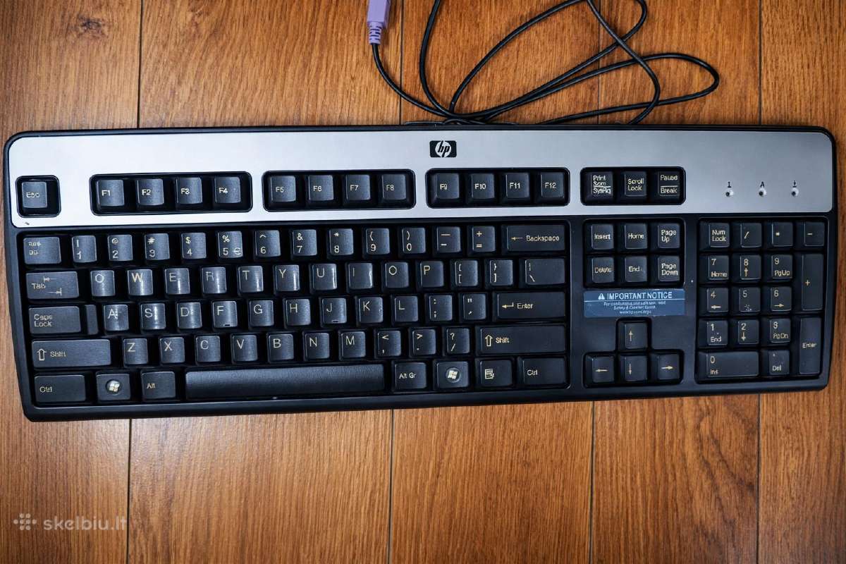 Kompiuterio klaviatūra Hp