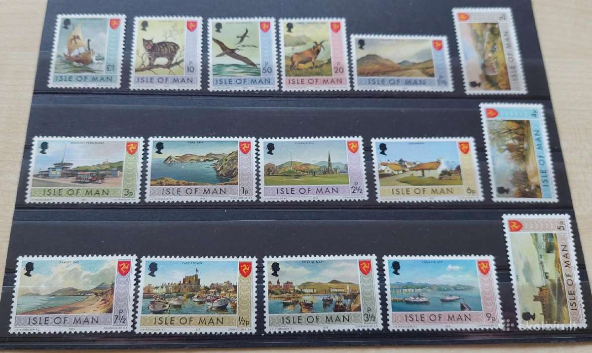 Meno sala 1973 gamta, švarus Michel 1190-1191