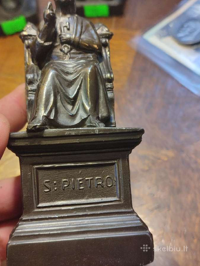 Religija statulėlė šventas Petras - nuotraukos Nr. 2