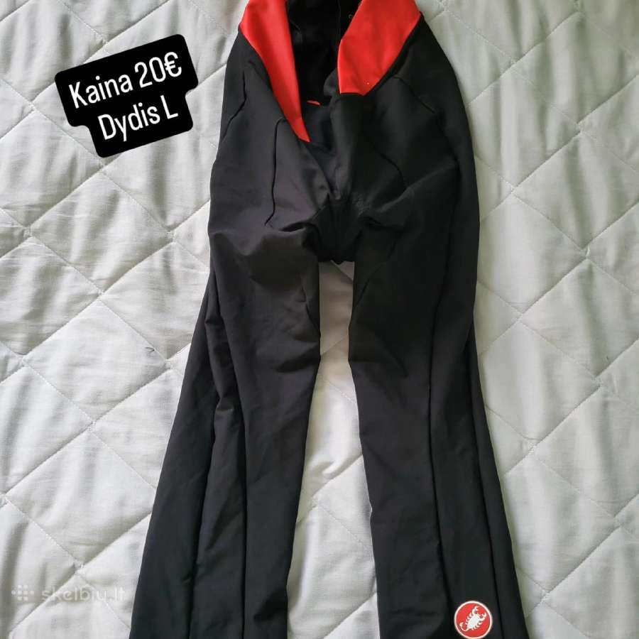 Castelli moteriškos dviratininko kelnės - nuotraukos Nr. 13