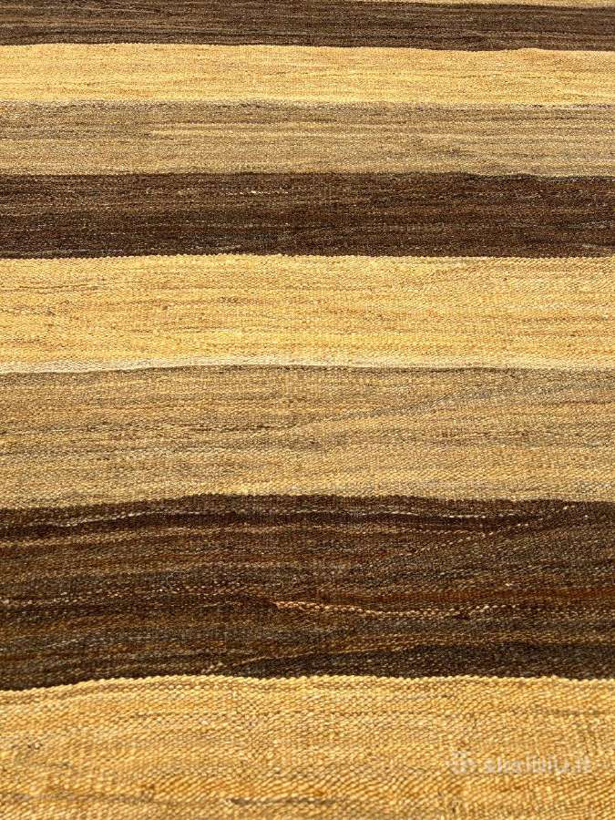 Vilnonis rankų darbo kilimas - nuotraukos Nr. 9