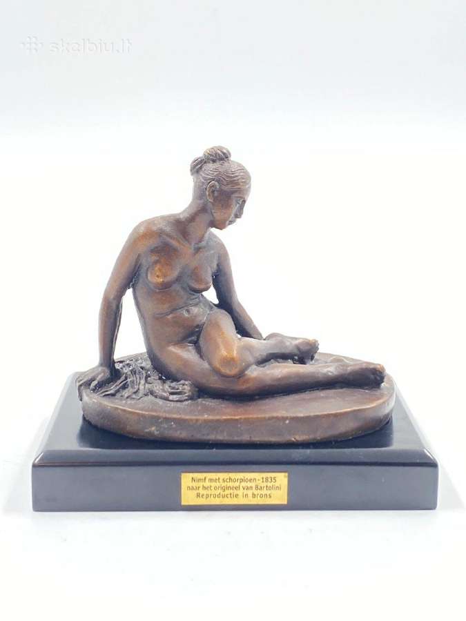 Bronzinė statula "Nimf met schorpioen" - nuotraukos Nr. 3