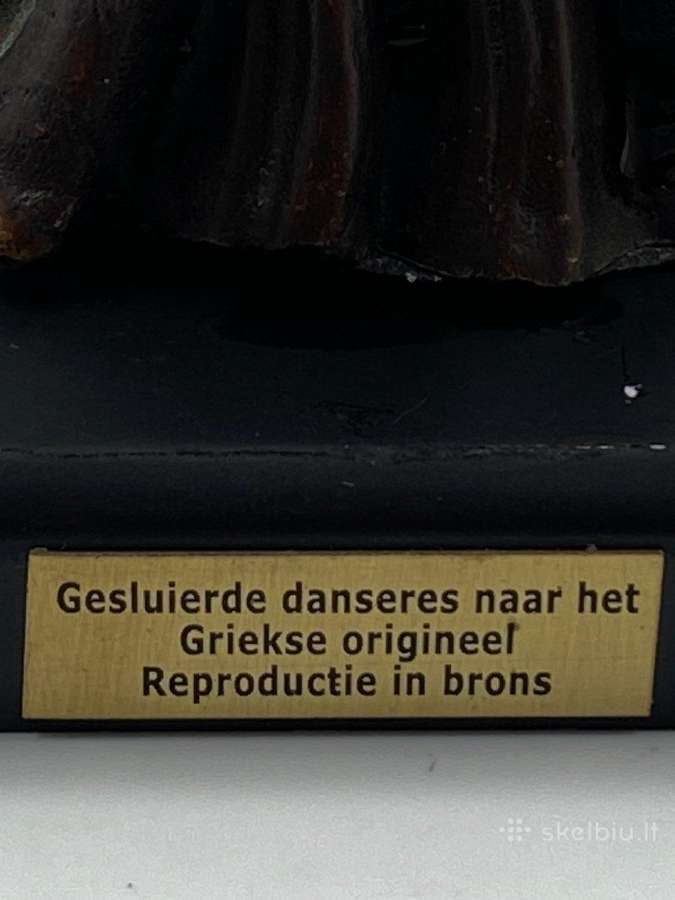 Bronzinė statula "Šokėjas" - nuotraukos Nr. 11