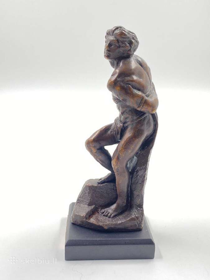 Bronzinė statula "Maištaujantis vergas" - nuotraukos Nr. 5