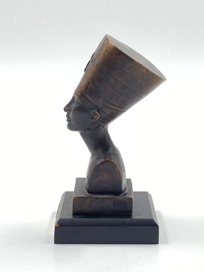 Bronzinė statula "Nefertitė" - nuotraukos Nr. 5