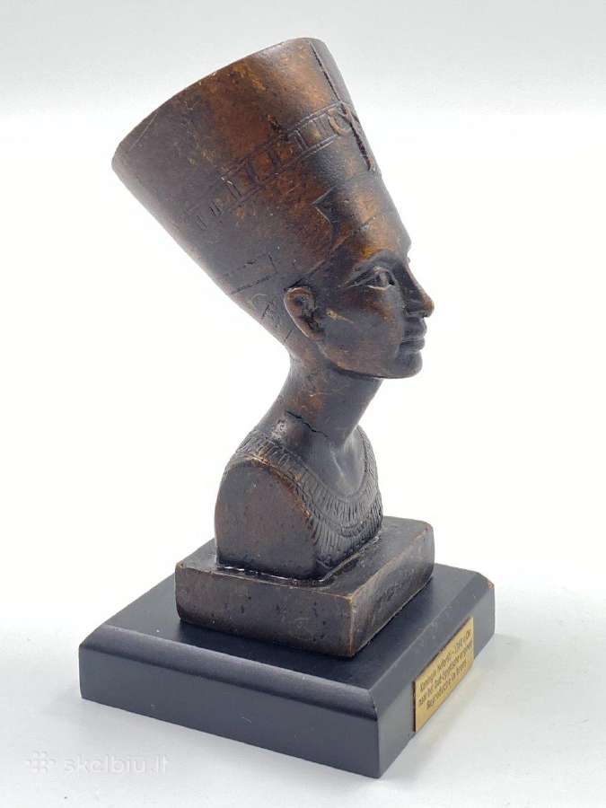 Bronzinė statula "Nefertitė" - nuotraukos Nr. 6