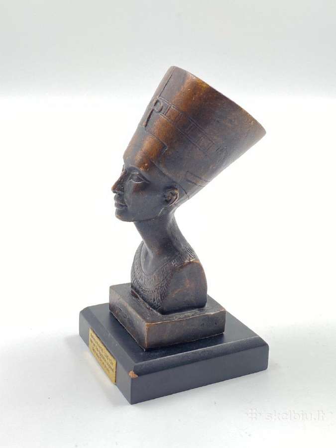Bronzinė statula "Nefertitė" - nuotraukos Nr. 7